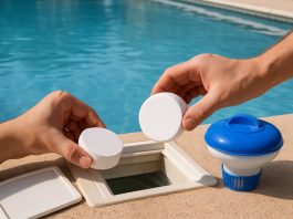 Chlore dans le skimmer ou dans un flotteur : quelle est la bonne méthode pour votre piscine ?